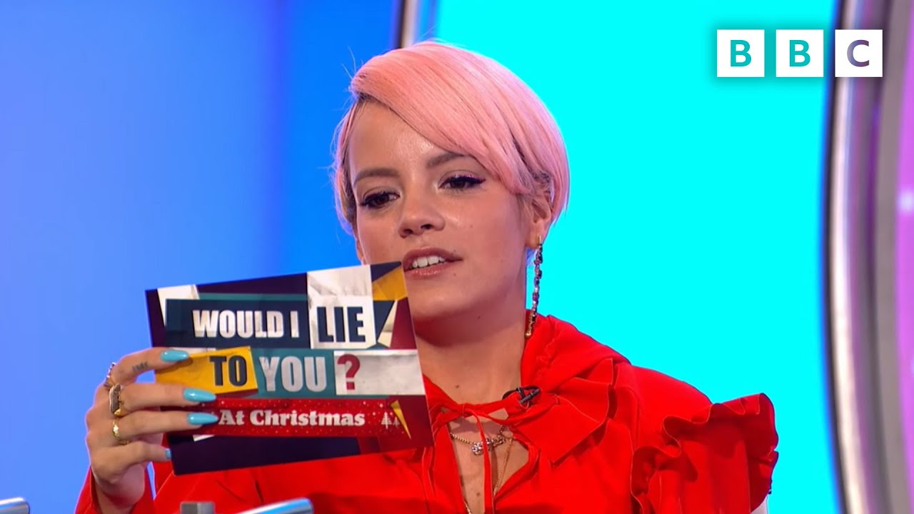 Did Lily Allen Think Reindeer Were Fictional Creatures?  | Would I Lie To You?