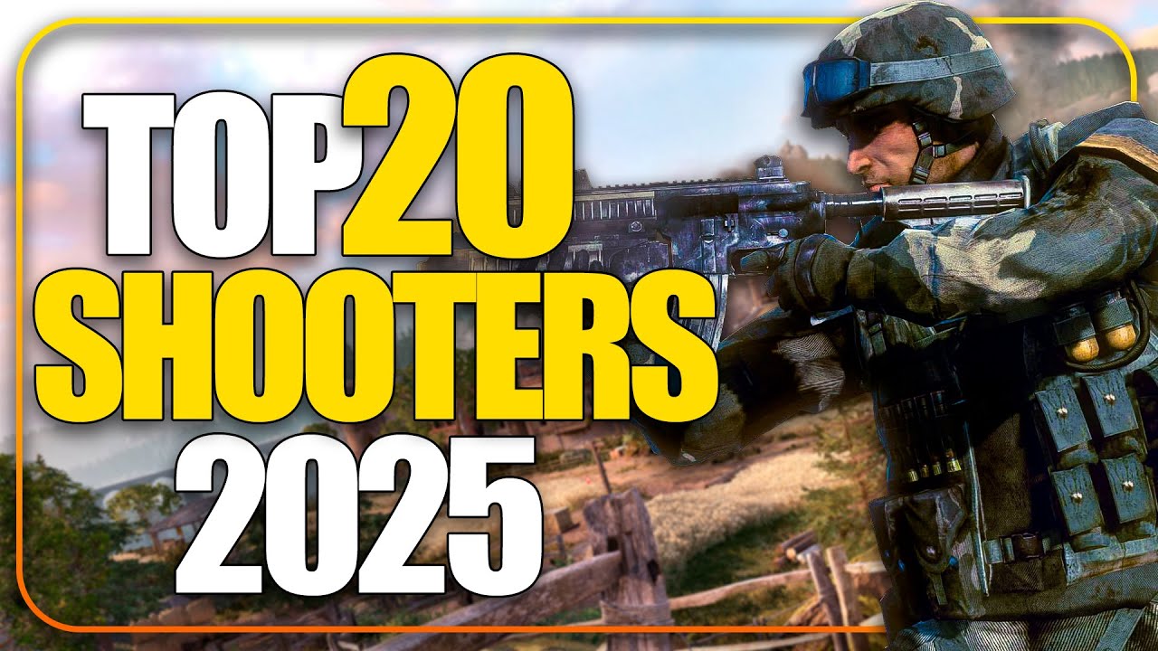 TOP 20 Mejores Juegos SHOOTERS 2025 🔥🔥