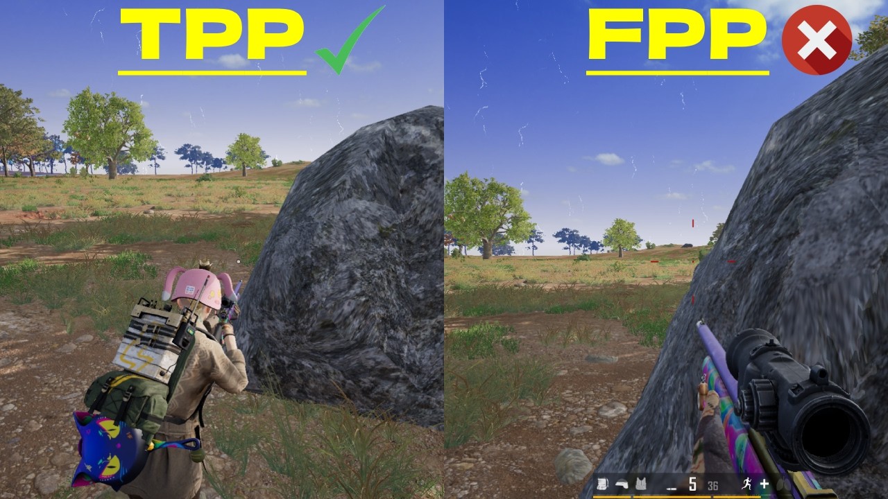 Es TPP más divertido que FPP en PUBG?? #pubg