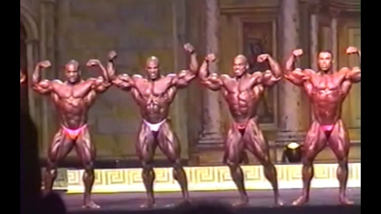 1999 Mr Olympia - top 6 Conformation Round + top 10 Awards