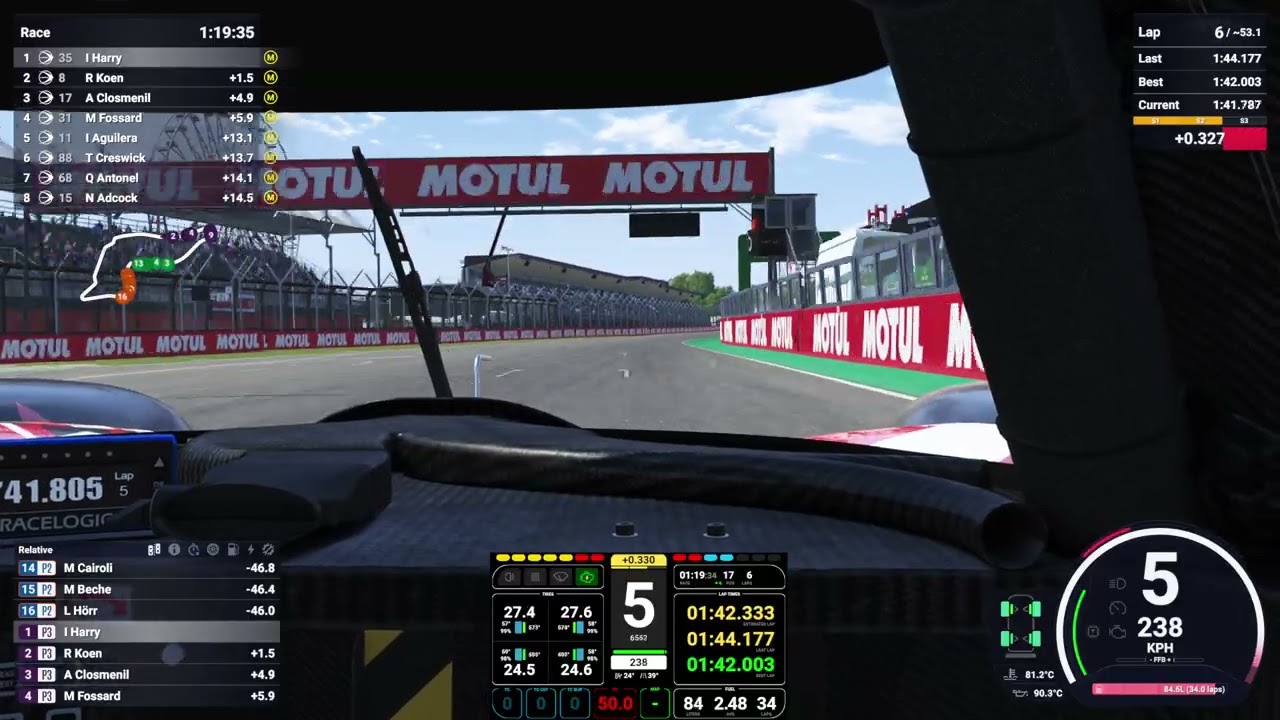 Le Mans Ultimate - ELMS - Mixed Class - Imola 90 mins