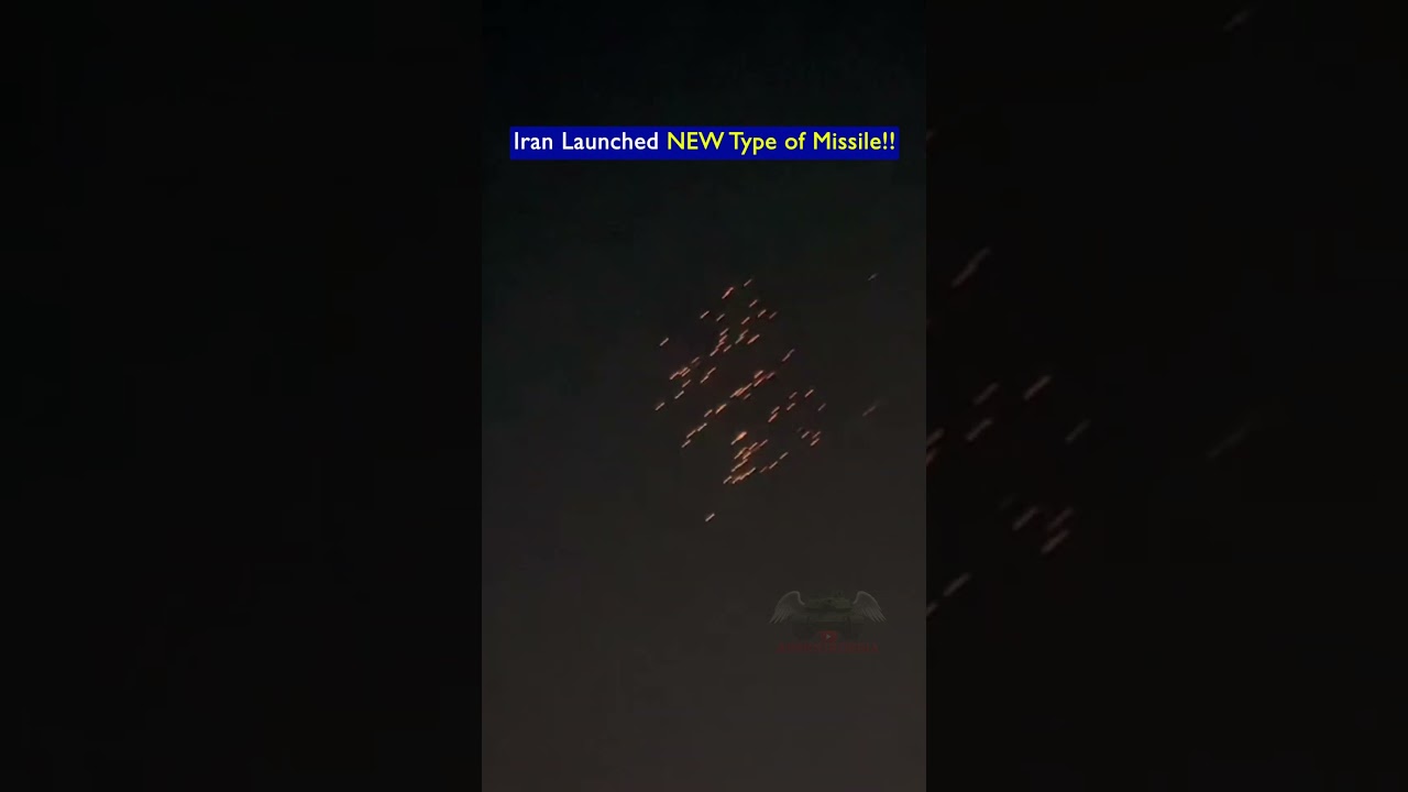 Iran Launched Ballistic Missile with Massive Submunitions &mdash; No Interception!!