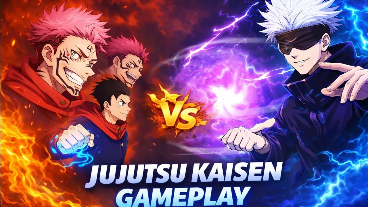 Stickman Jujutsu Kaisen Game😱– Yuji vs Gojo Gameplay!🤯