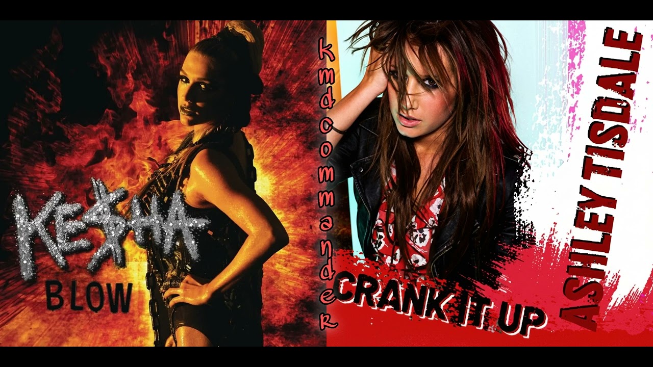 Kesha/Ashley Tisdale | Blow/Crank it up [mashup]