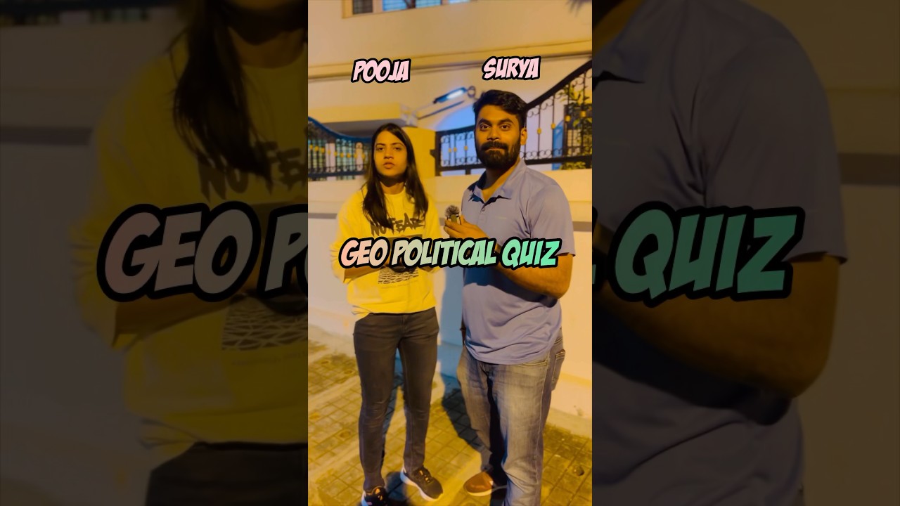Geo Political Quiz - Rapid Fire #gk #geopolitics #shorts