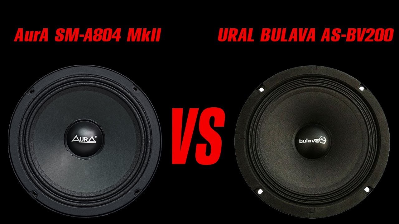AurA SM-A804 MkII vs URAL Bulava AS-BV200. HPF=100Hz, LPF=OFF