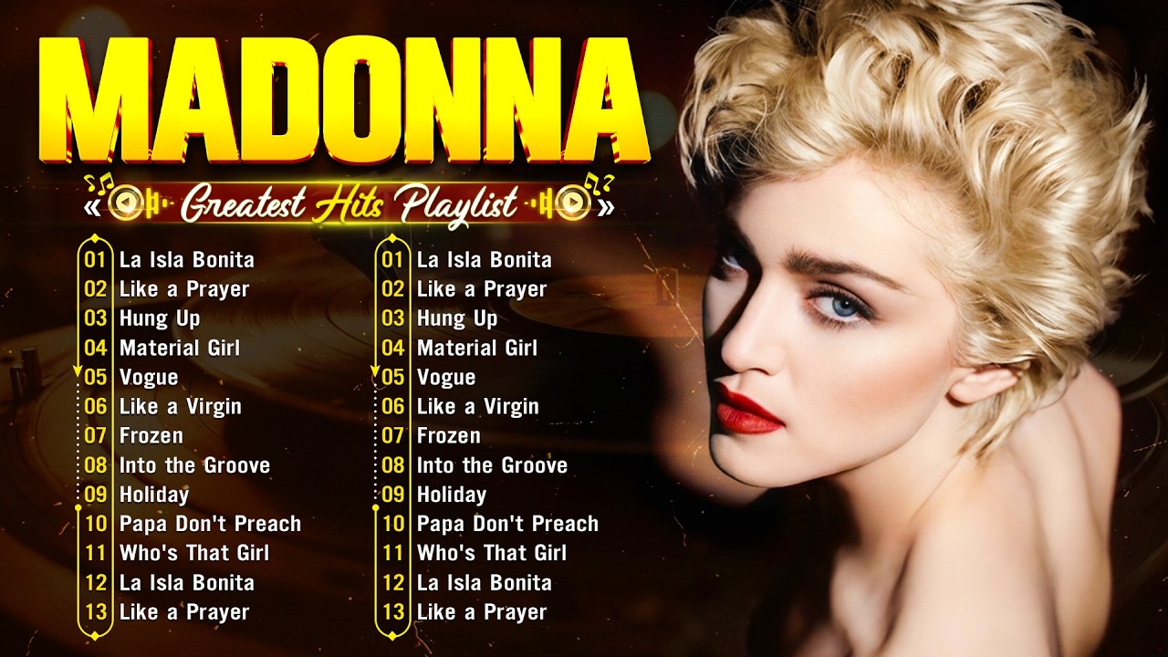 Madonna Greatest Hits Full Album - Top Songs Collection - Best of Madonna Playlist
