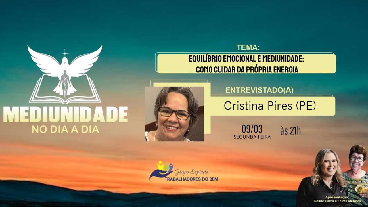 EQUILÍBRIO EMOCIONAL E MEDIUNIDADE:  COMO CUIDAR DA PRÓPRIA ENERGIA