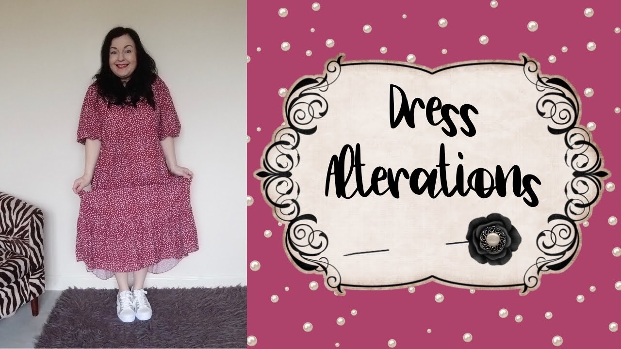 Removing the Elasticated Waist from a Dress