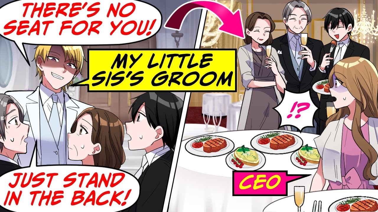 At My Little Sis's Wedding, the Groom Told Me There's No Seat For Me! So, I...[RomCom Manga Dub]