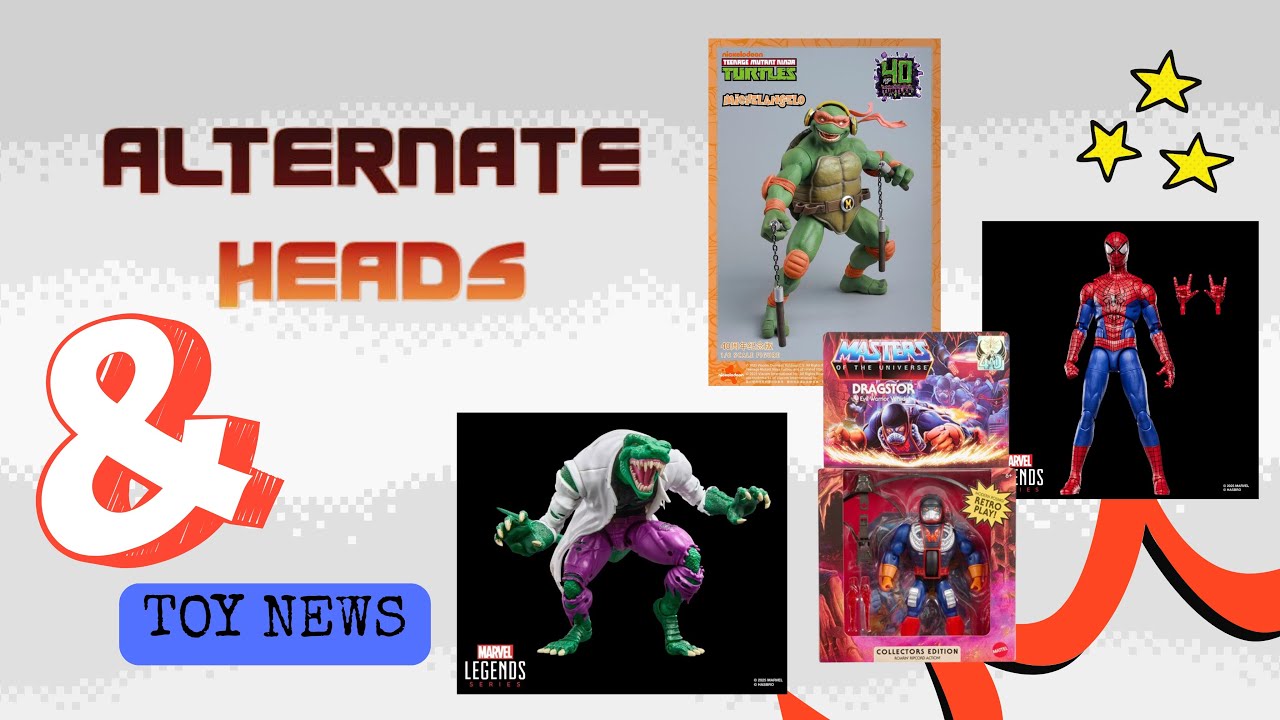 Alternate Heads: Episode 2 - Cowls, Turtles, Lizards & MOTU: This Week in Toy Chaos