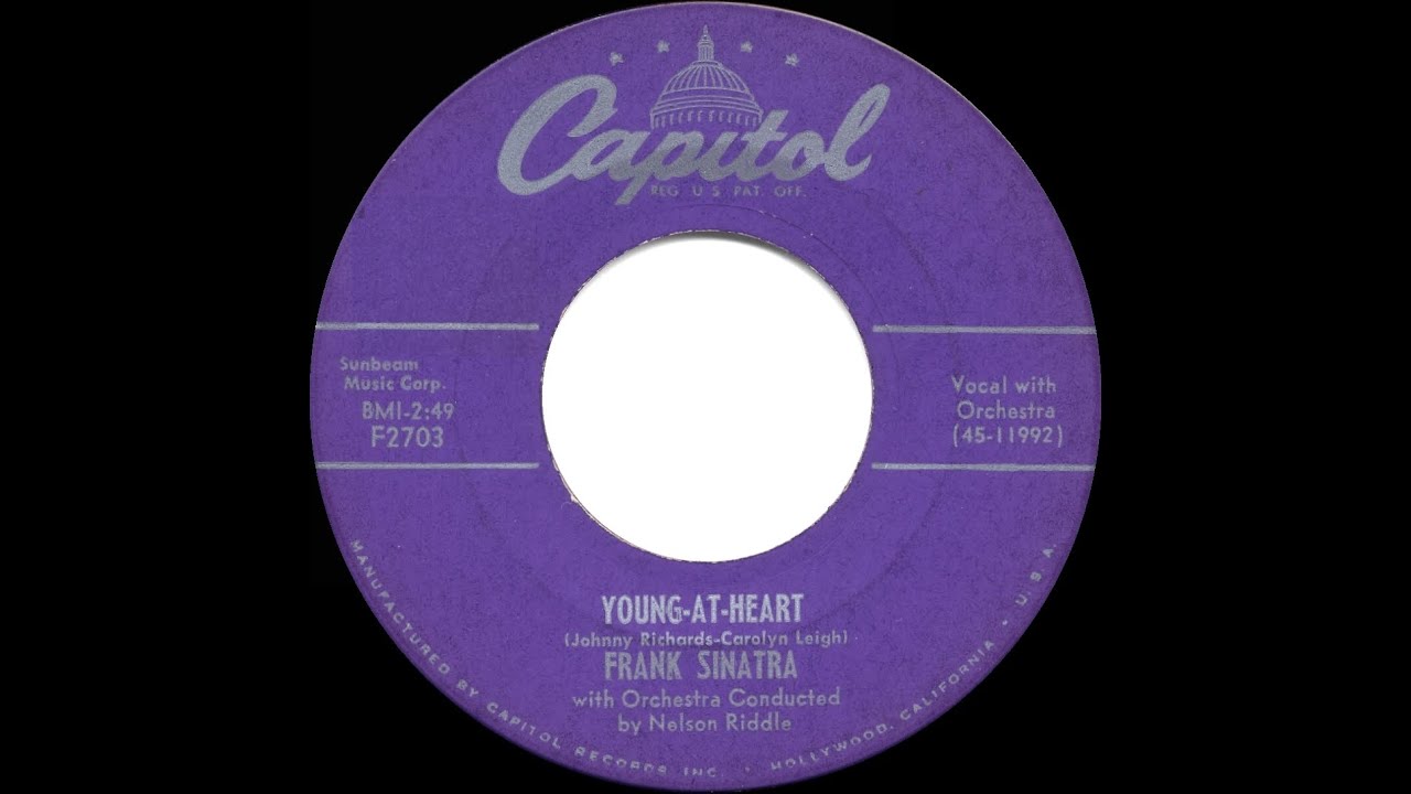 1954 HITS ARCHIVE: Young At Heart - Frank Sinatra (his original version)