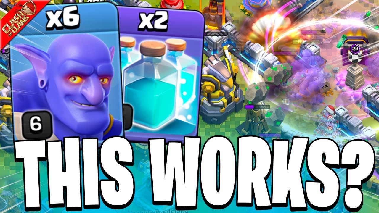 Bowlers Inside a Battle Blimp Actually Works? - Clash of Clans