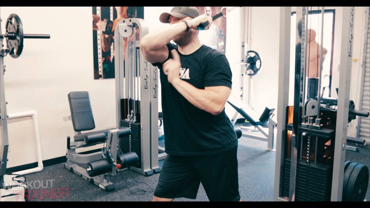 Workout 101- Cross Body Tricep Extensions