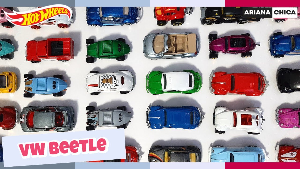 Mi colección de Vochitos / 69 Volkswagen Beetles de Hot Wheels #vwbeetle #hotwheels