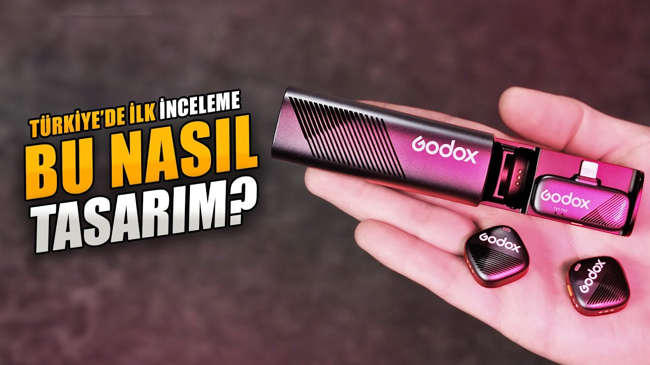 RUJ KADAR MİKROFON SETİ! GODOX CUBE SL | UYGUN FİYAT YÜKSEK KALİTE