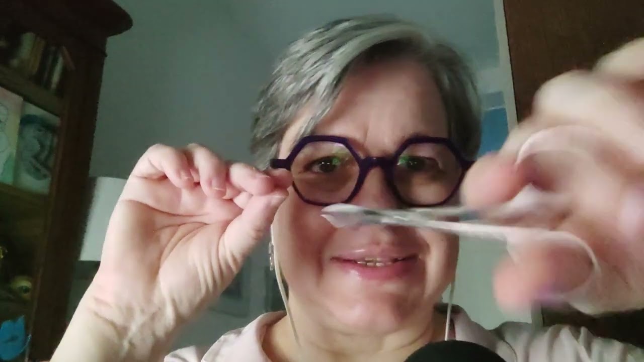 Asmr - rimozione pensieri negativi con taglio per Ilaria 