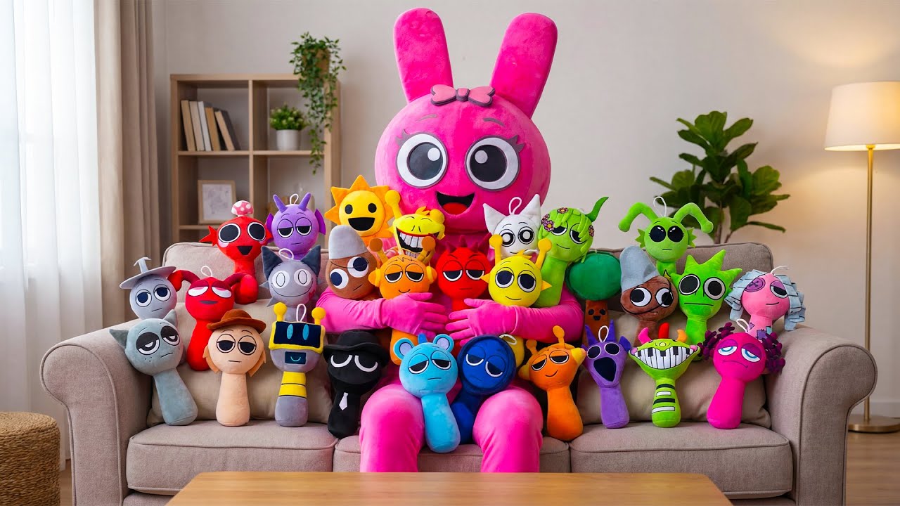Secret Sprunki Locations Found in the Living Room — Pinki’s Search!