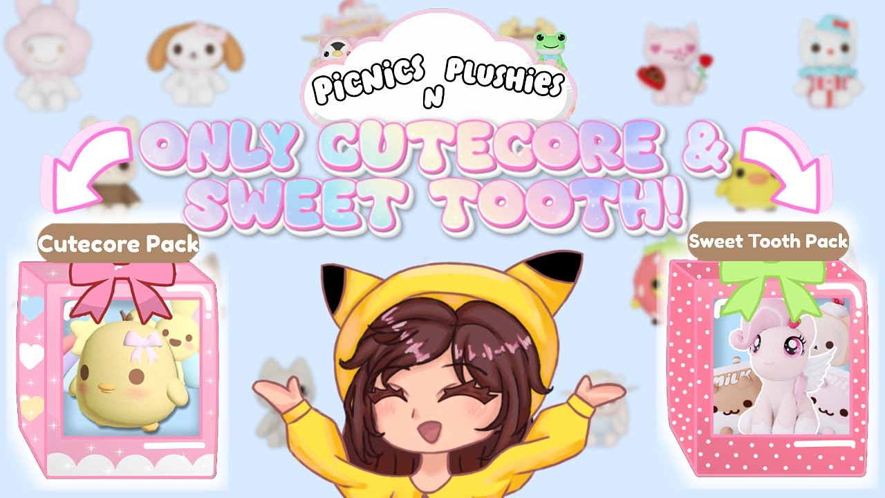 САМЫЕ МИЛЫЕ наборы в Picnics n Plushies! 🌸🎀 (Стоят ли они робуксов?!)
