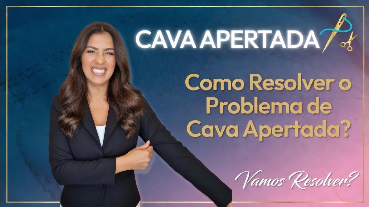 DIY Como Resolver Problema de Cava Apertada_Costura fácil passo a passo p iniciantes Gisleide Novelo
