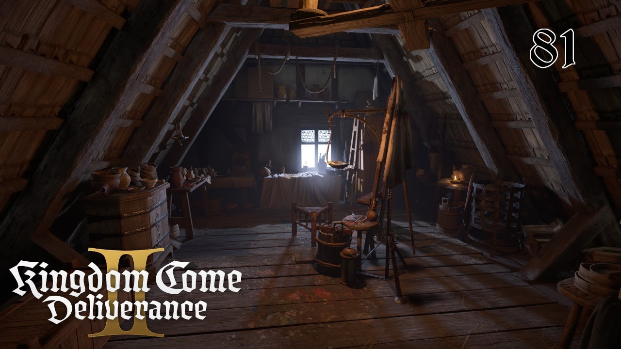 At the Painter's workshop - Kingdom Come: Deliverance 2 Hardcore Mode  - #81