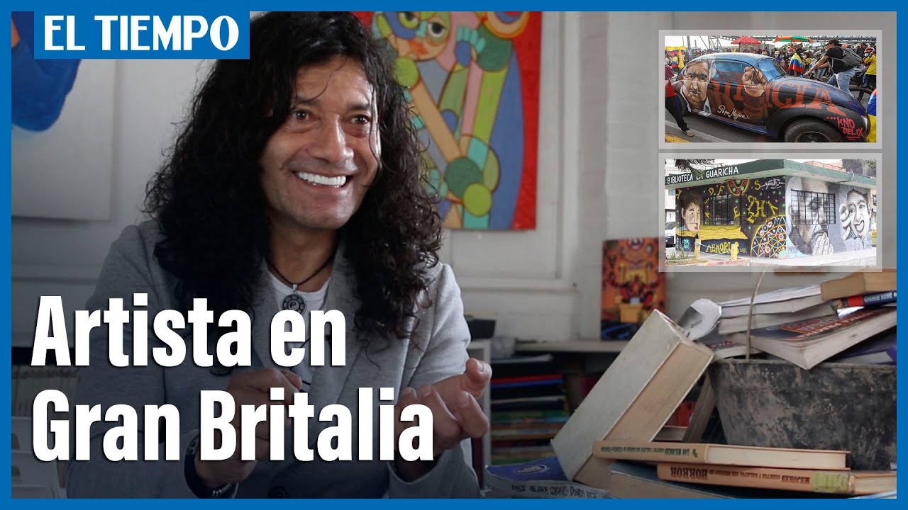 Antonio Castañeda, el artista detrás del circuito cultural en Gran Britalia | El Tiempo