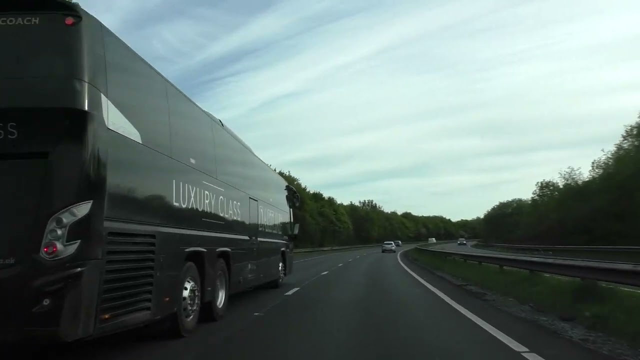 Driving On The A38 From M5 Motorway Junction 31 Exeter To Plymouth, Devon, England 7th May 2023