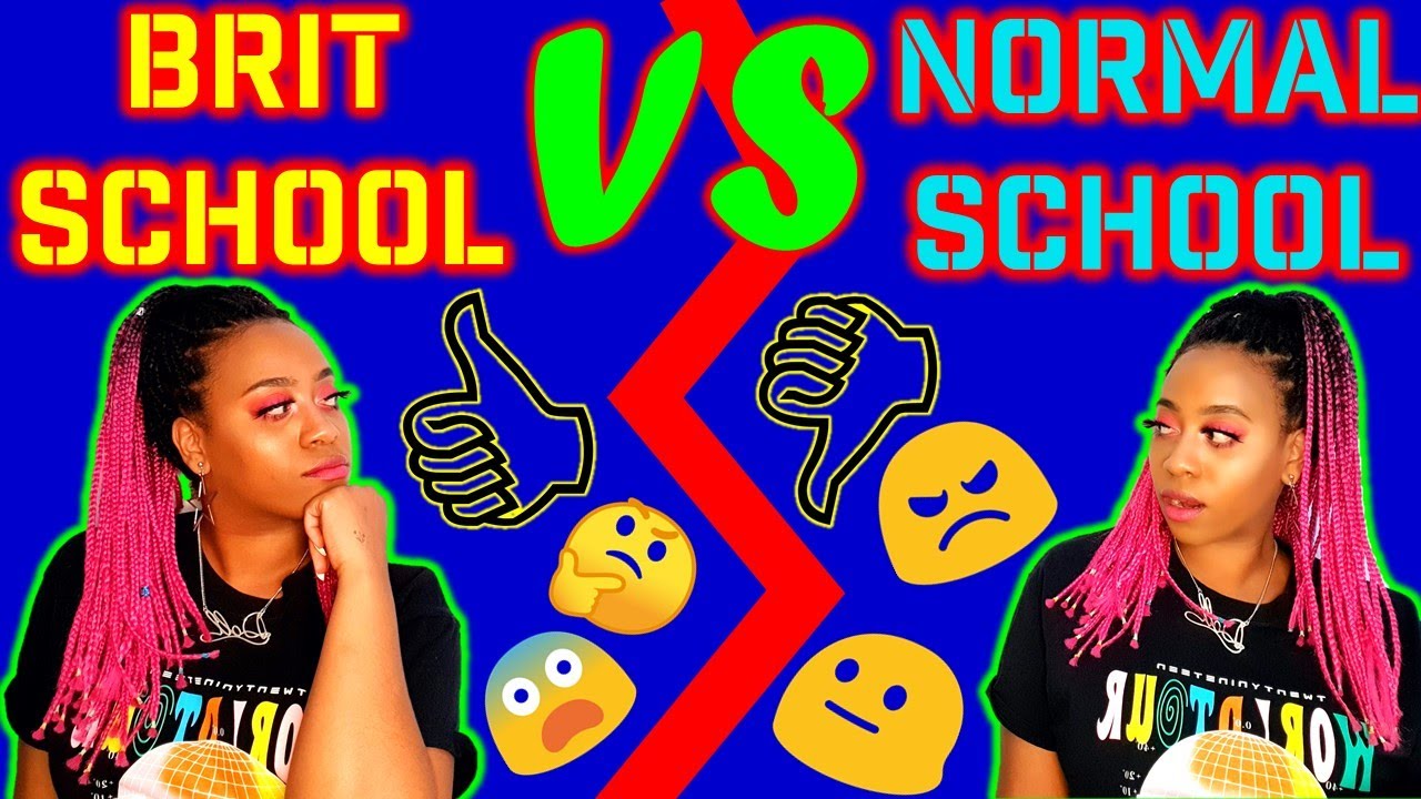 BRIT SCHOOL vs NORMAL SCHOOL | WHAT'S THE DIFFERENCE?