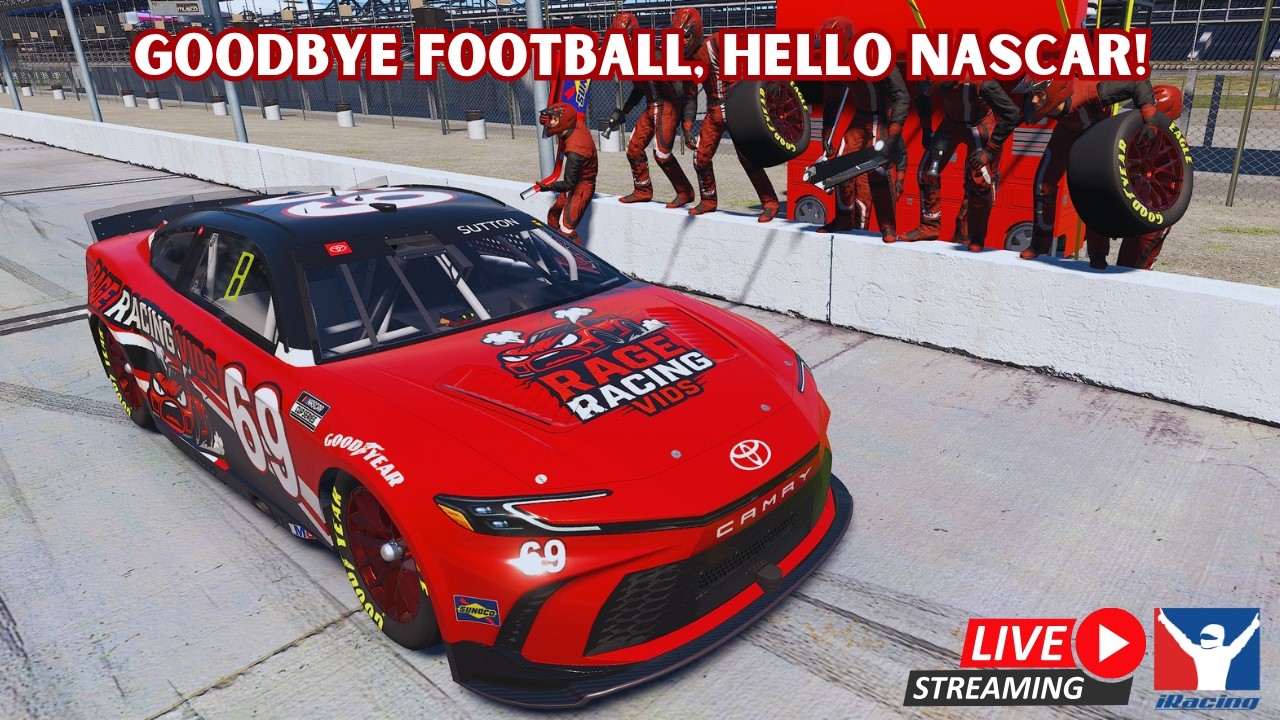 GOODBYE FOOTBALL, HELLO NASCAR! FIXED OVALS ON IRACING!!
