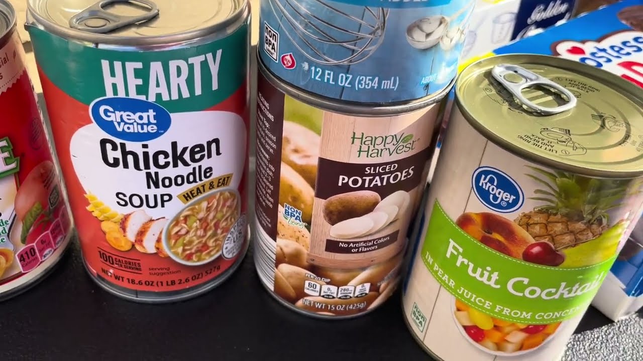 🛒Aldi’s Quick Haul & A Food Bank Haul🍇🍎🥦
