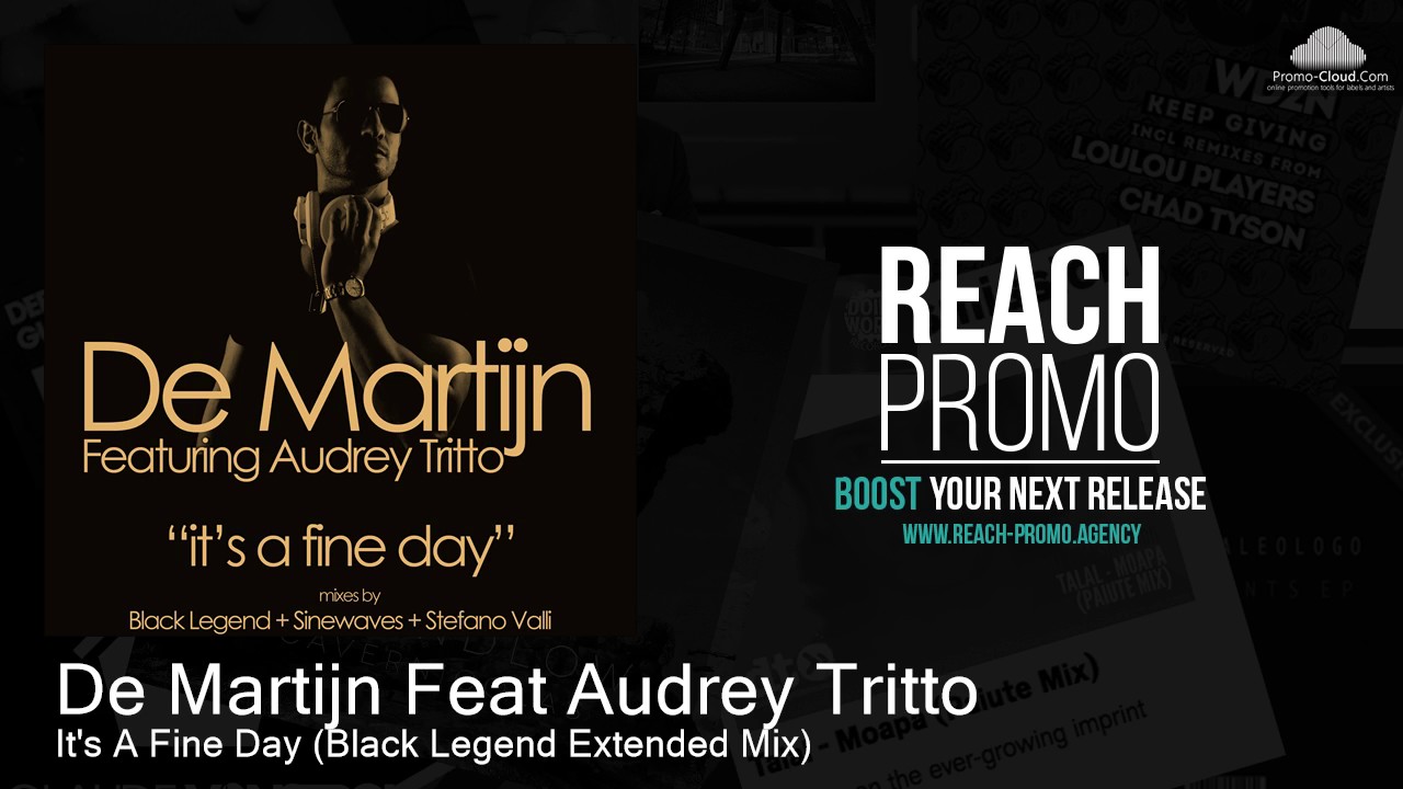 UHM005 De Martijn Feat Audrey Tritto - It's A Fine Day (Black Legend Extended Mix) [House]