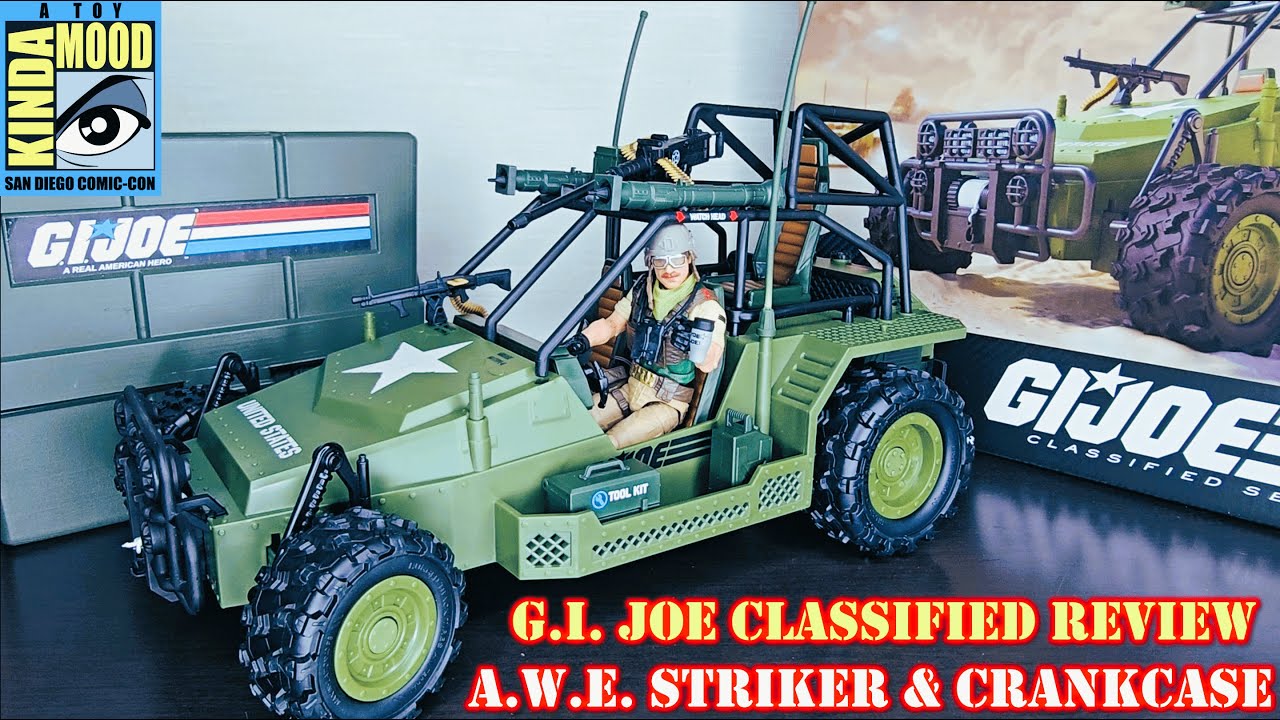 GIJoe Classified AWE Striker & Crankcase Review!