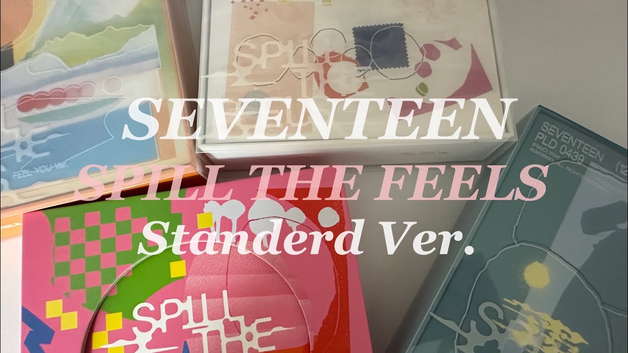 【unboxing】SEVENTEEN SPILL THE FEELS Standerd Ver.開封│セブチ開封│weverse│ユニバ│タワレコ│ラキドロ│album unboxing│세븐틴