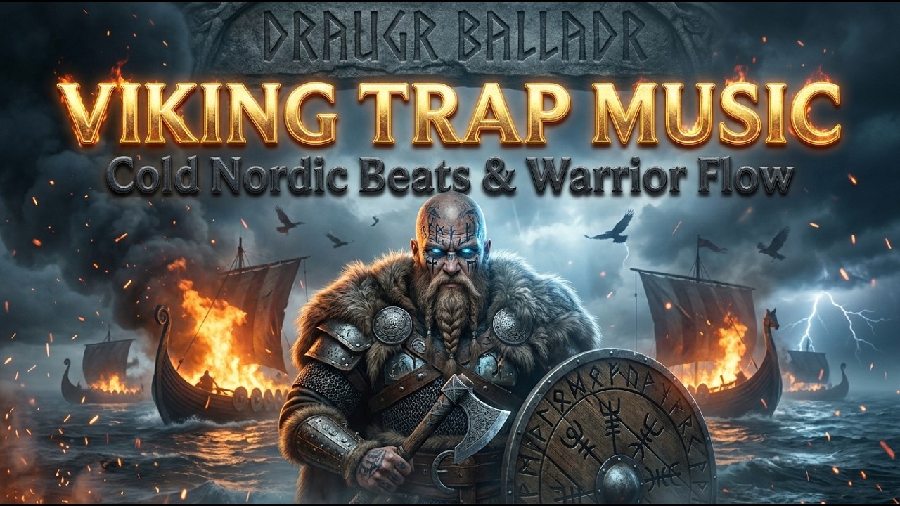 Viking Trap Music | Frostborn War Chants & Thunderous Norse Flow | Dark Viking Rap for Battle