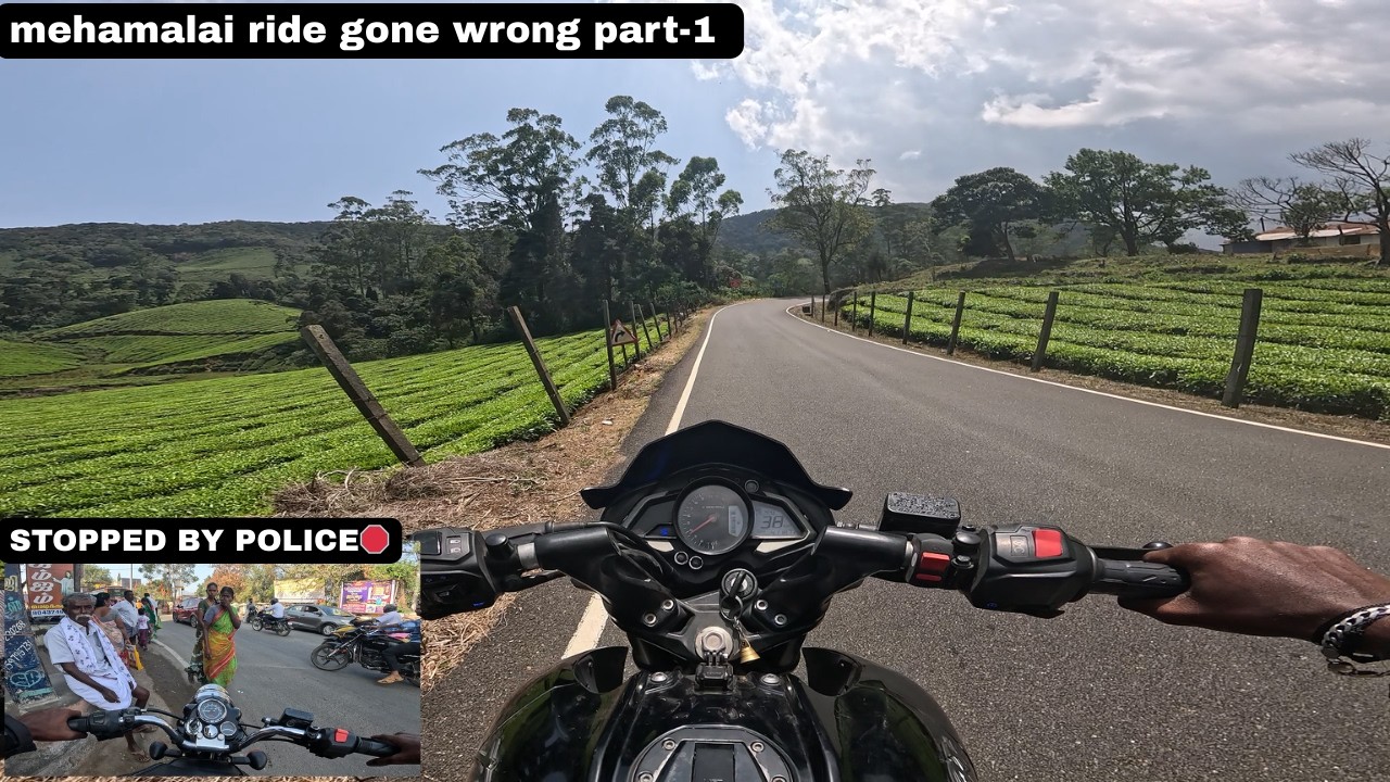mehamalai ride gone wrong 😢| part-1| beautiful place😍 | tamil | solo throttler | motovlog