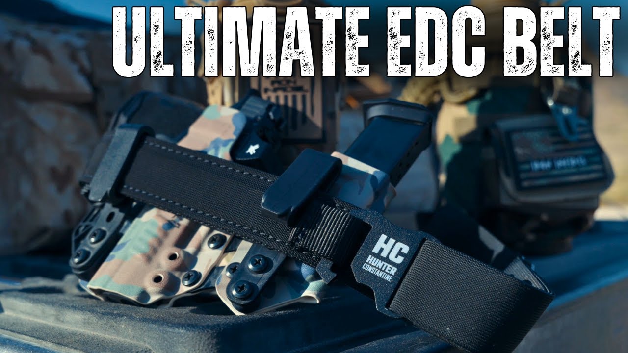 Самый удобный ремень EDC от Hunter Constantine