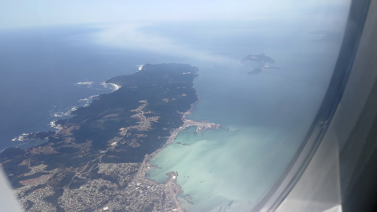 Un despegue diferente de Latam Airbus A320 CC-COL desde Carriel Sur