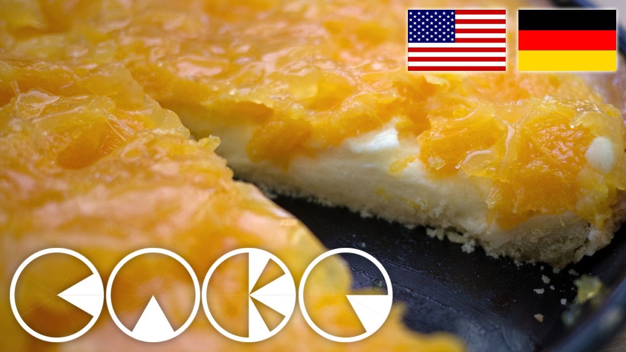 ORANGE PIE Recipe --- ORANGENKUCHEN Rezept