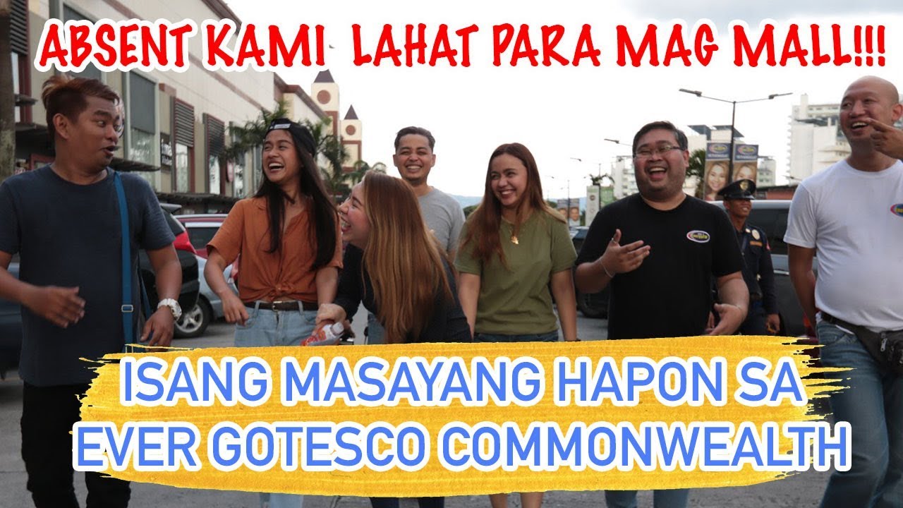 Nag-Sample ng Talent si Kara at Lindsay sa Mall. (Ever Gotesco Commonwealth)