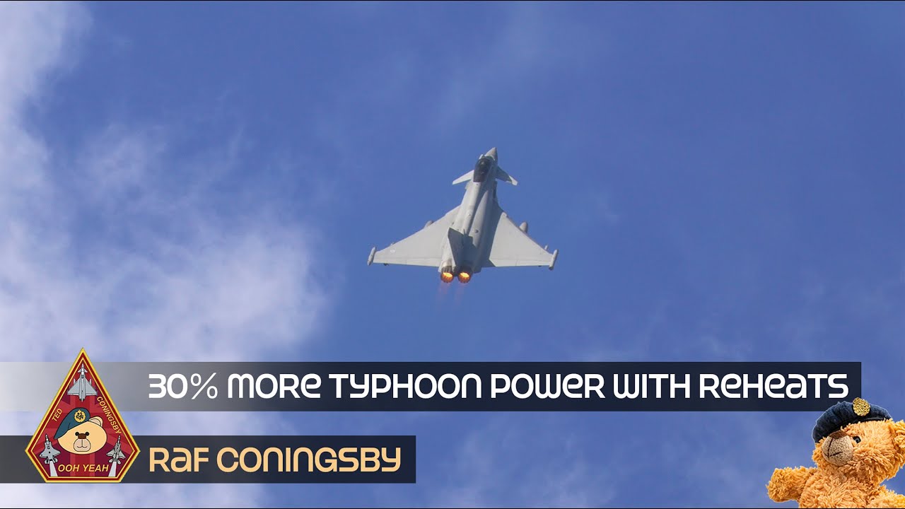 COMBINING LIGHTWEIGHT FIGHTER WITH POWERFUL JET ENGINES • TYPHOON PHOONOMENAL THRUST TO WEIGHT RATIO
