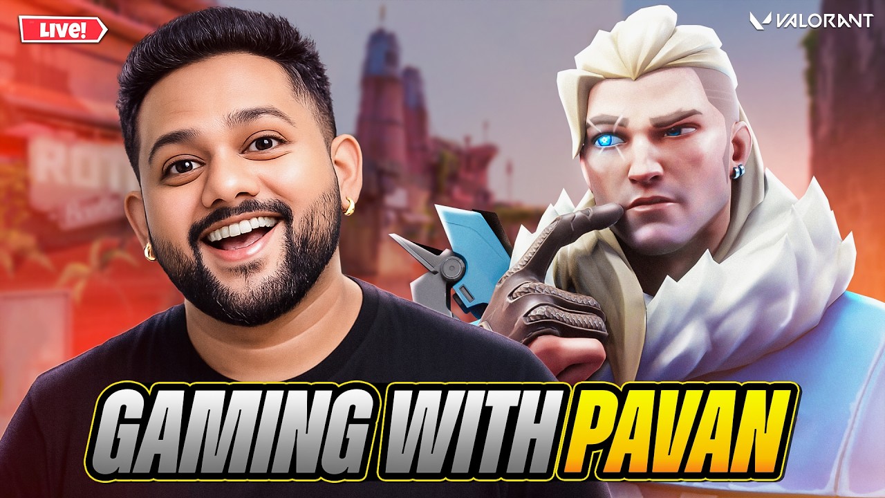 🔴 Valorant Live Ranked | Clutch Moments + INSANE Aim 🔥| Gaming with Pavan