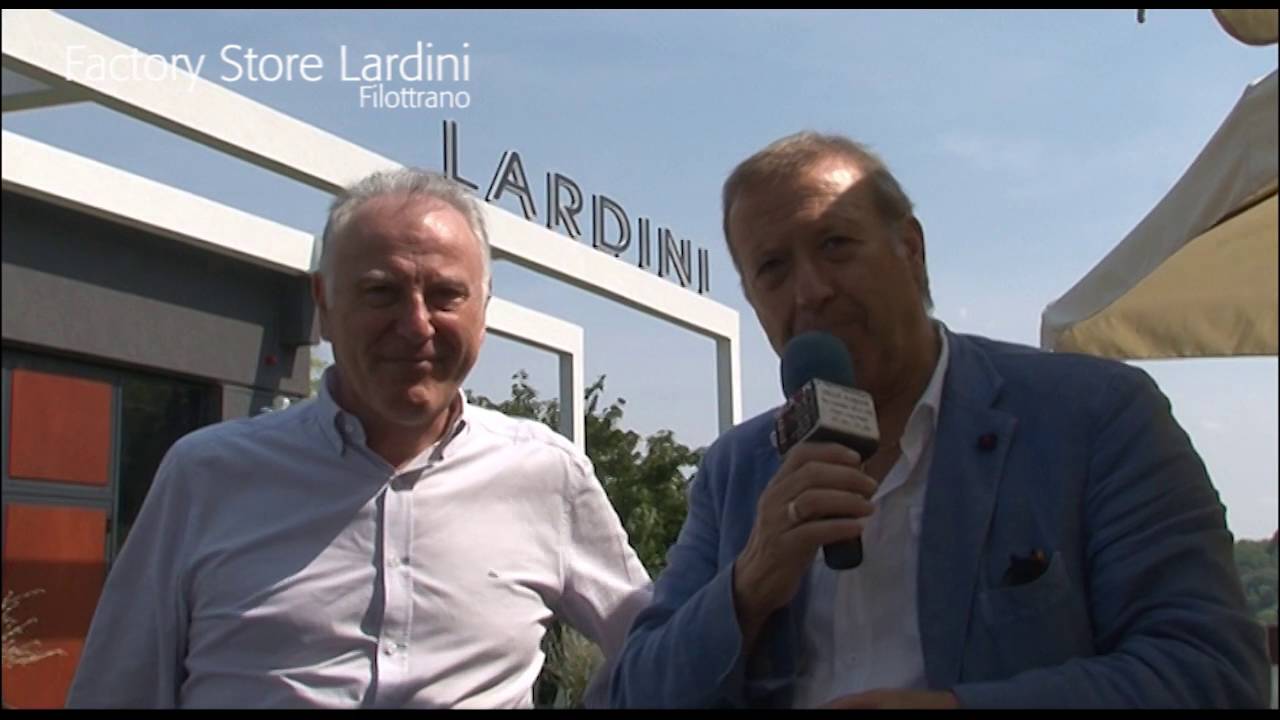 Inaugurazione nuovo factory store Lardini a Filottrano