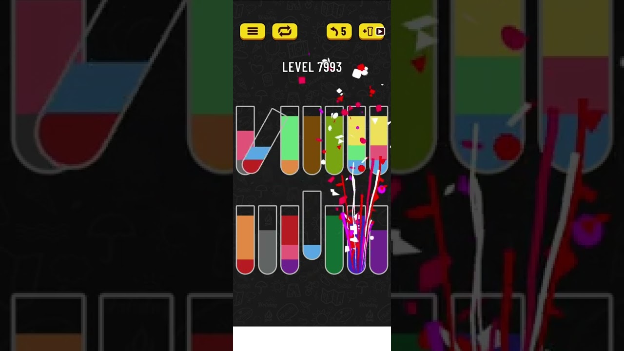 water sort puzzle level 7993