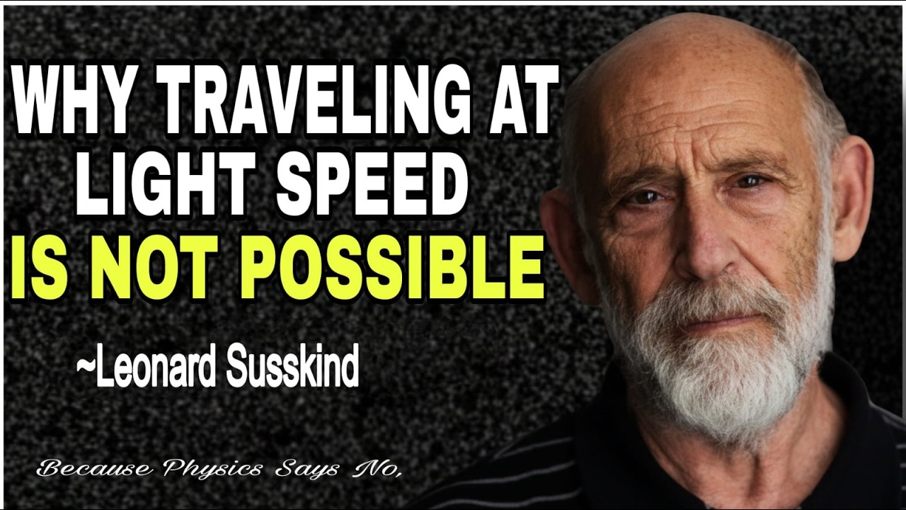 The Physics That Makes Traveling At Light Speed IMPOSSIBLE
