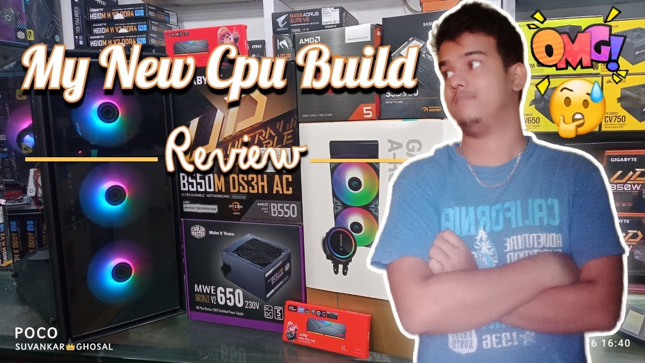 My New Cpu Build 😱 | Review | Gaming Cpu @MRSuvankar656