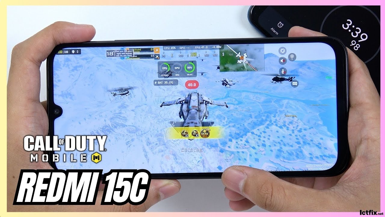 Xiaomi Redmi 15C Call of Duty Mobile Gaming test CODM | Helio G81 Ultra, 120Hz Display