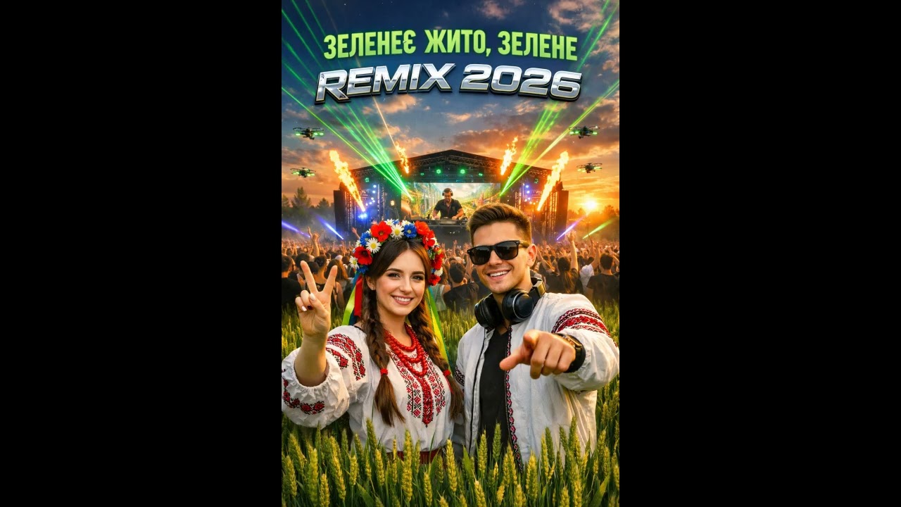 Зеленеє жито , зелене Remix 2026