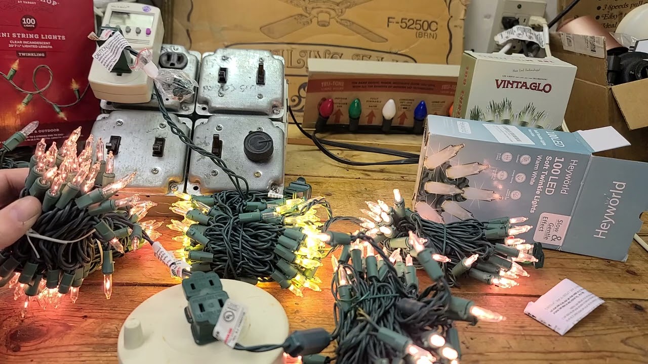 Heyworld LED Slow Twinkle Soft Twinkling Christmas String Lights - Do They Look Like The Real Thing?