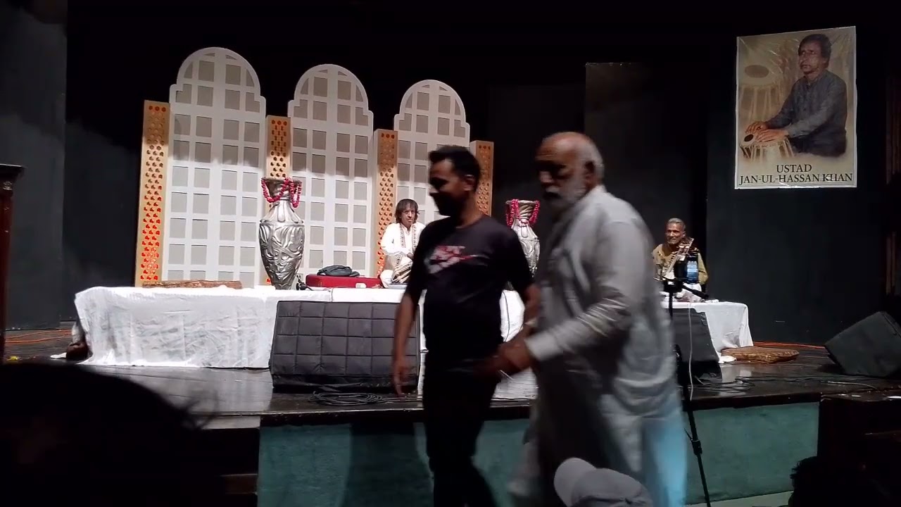 Ustad Jari Khan solo play brother of Tari Khan tribute Ustad Shauqat Hussain & Ustad Jan ul hassan