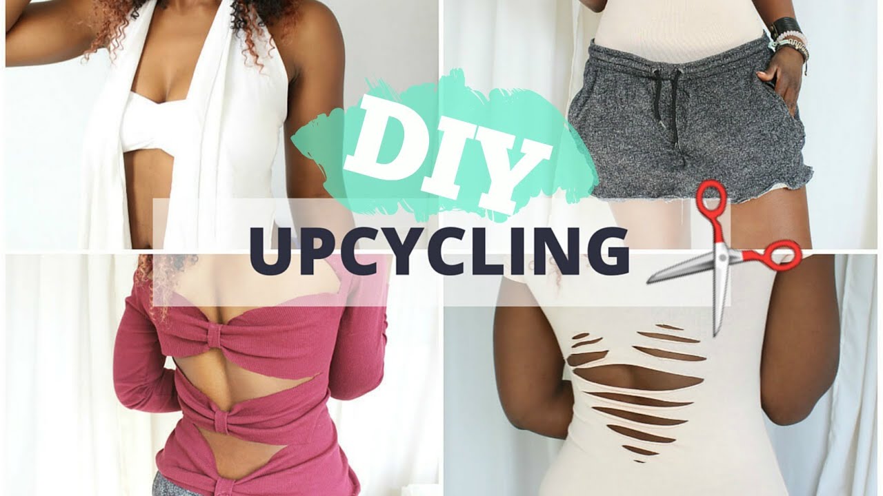 5 UPCYCLING DIYS und T-Shirt HACKS ohne Nähen